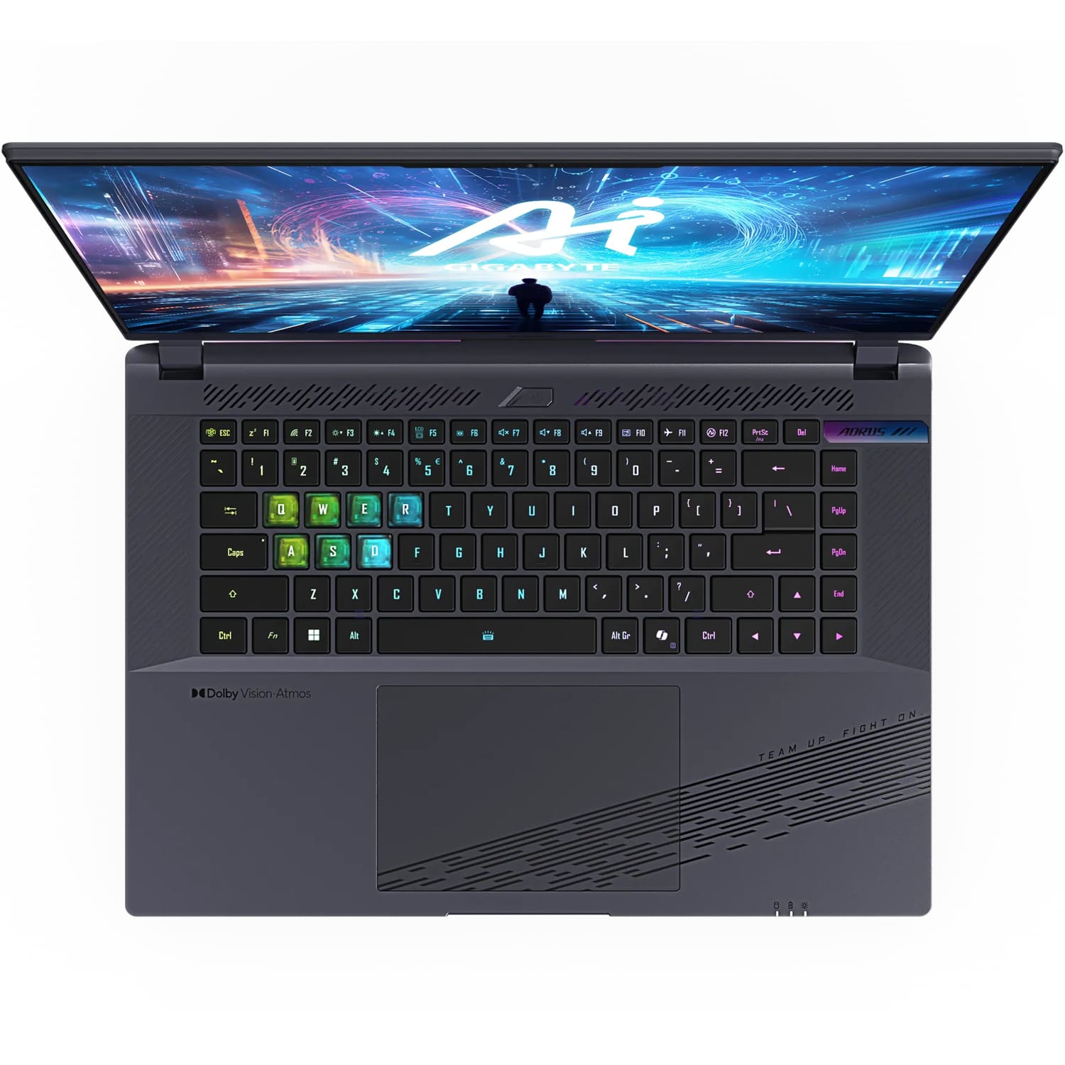 لپ تاپ گیگابایت AORUS 16X ASG (2024) X6LAG Core i9(14900HX) 32GB RAM - 2TB SSD 8GB(RTX4070) 16.0 (QHD+)