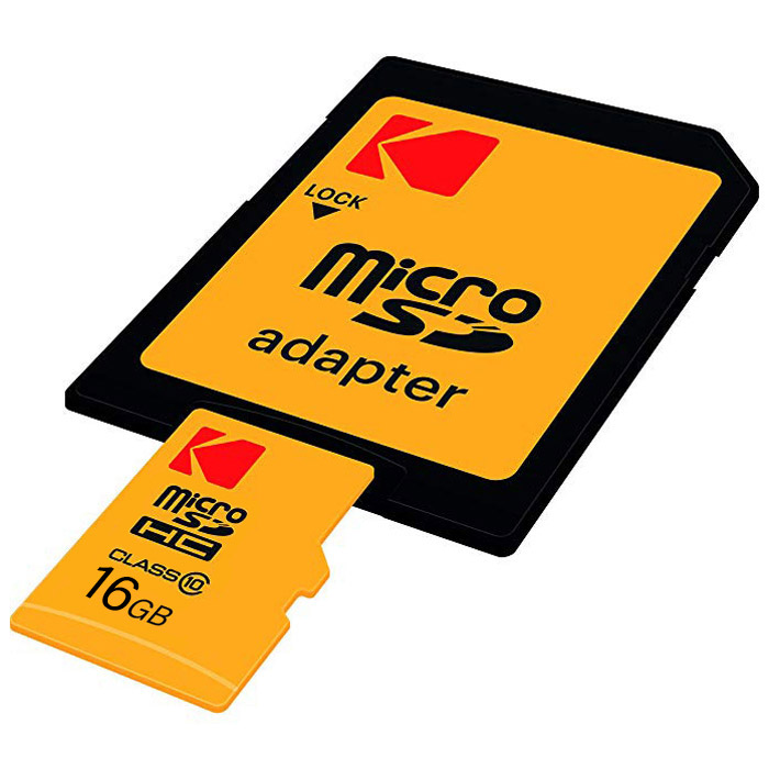 کارت حافظه کداک مدل Micro SDHC 45MB/s کلاس 10 ظرفیت 16 گیگابایت