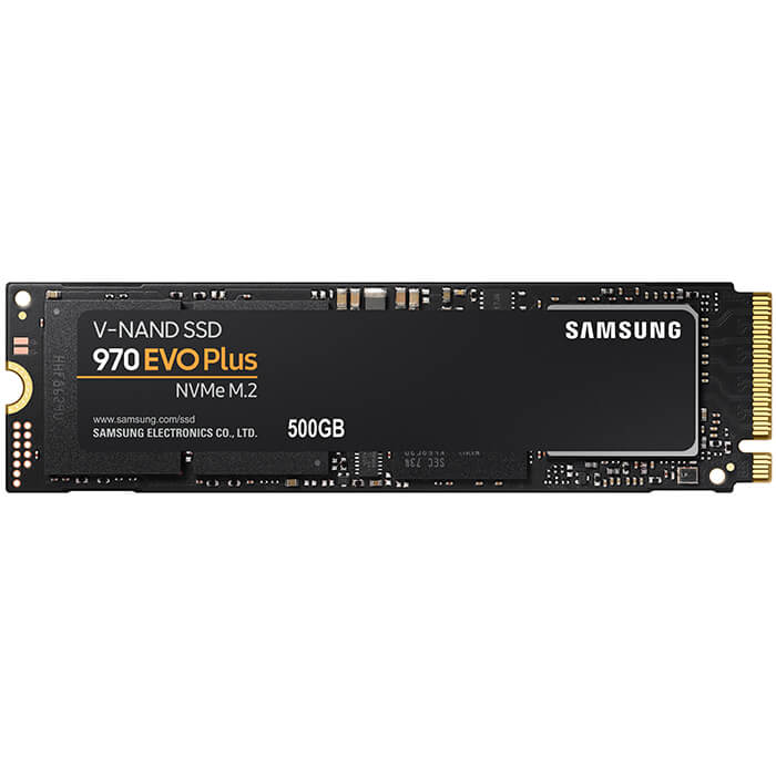 حافظه اس اس دی اینترنال مدل SSD 970 EVO Plus NVMe M2 ظرفیت 500 گیگابایت