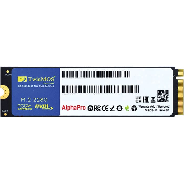 حافظه اس اس دی تواین موس M.2 NVMe AlphaPro ظرفیت 128 گیگابایت