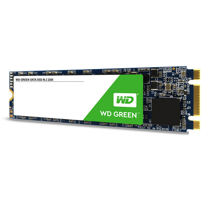 حافظه اس اس دی وسترن دیجیتال سبز WDS120G2G0B M2 ظرفیت 480 گیگابایت