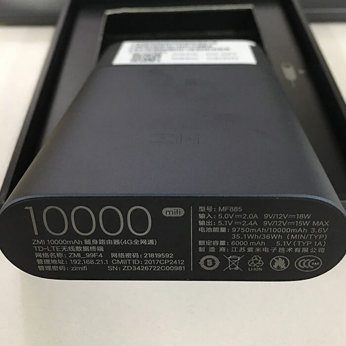 xiaomi modem mifi zmi mf855